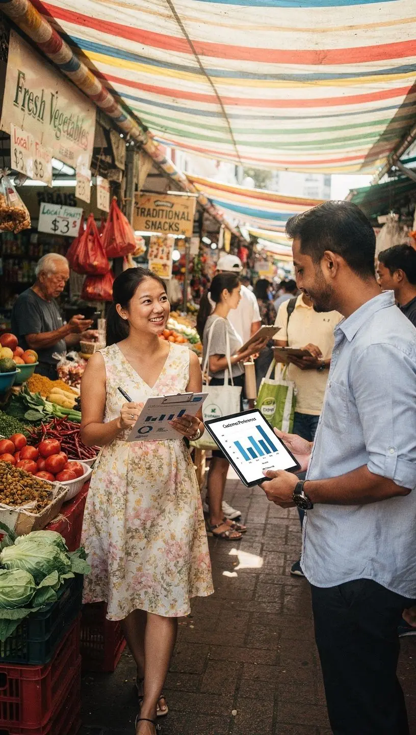 Professional team collaboration